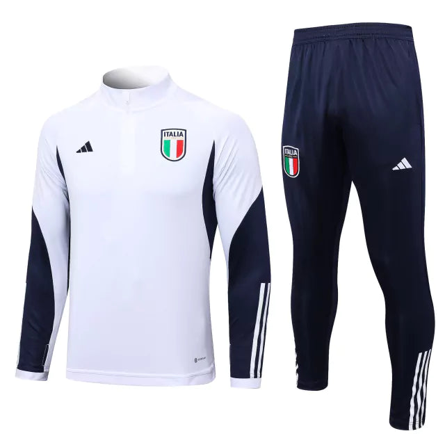 Conjunto de Treino Italia 23/24 Branco