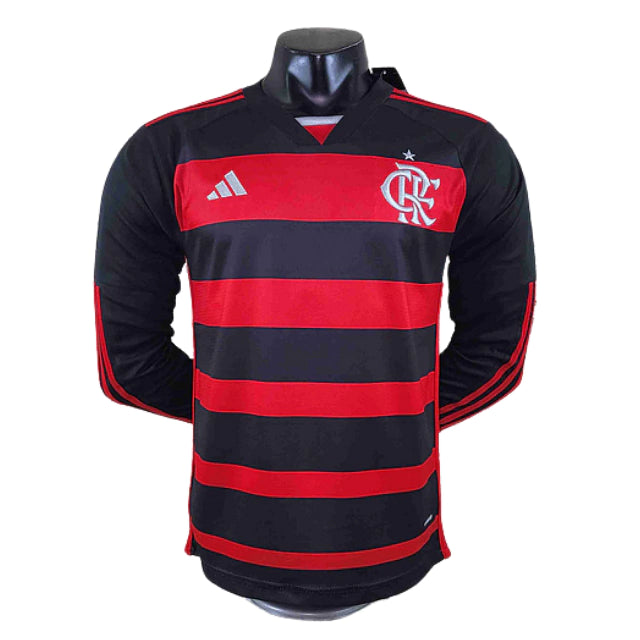 Flamengo HOME 24/25 - Manga Comprida - Torcedor