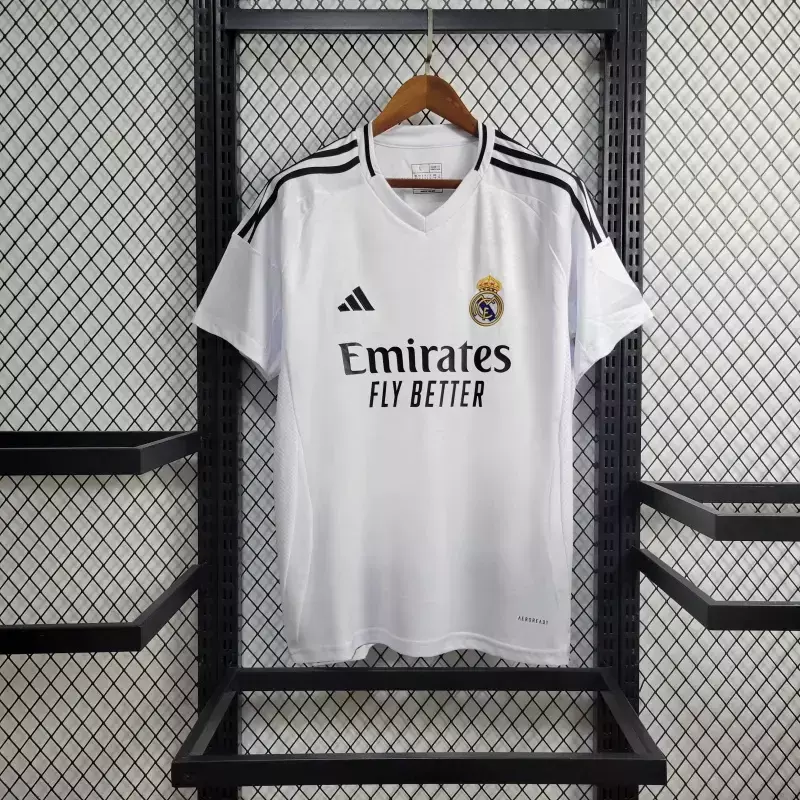 Camisa Real Madrid Home 24/25 - Torcedor Masculina - Lançamento